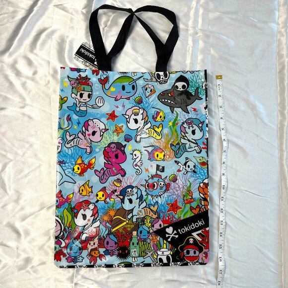Tokidoki Showbags Mermicorno Sea Punks Reusable Tote Bag Mermaid Unicorn New - Picture 3 of 9